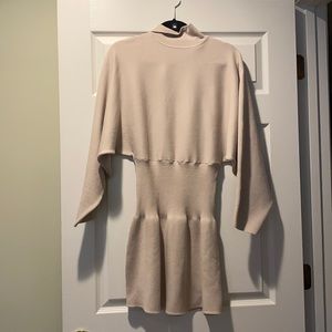 Knit Cinched Waist Dress